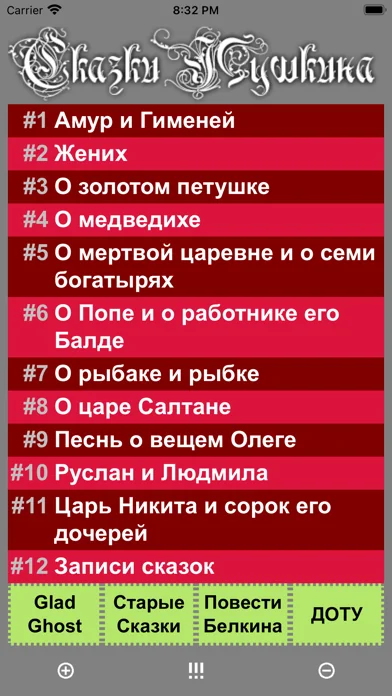 Сказки Пушкина А. С.
