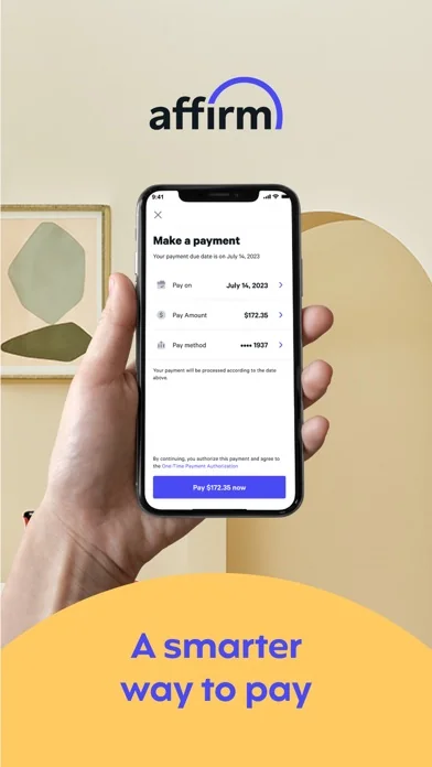 Affirm: Pay over time screenshot 1