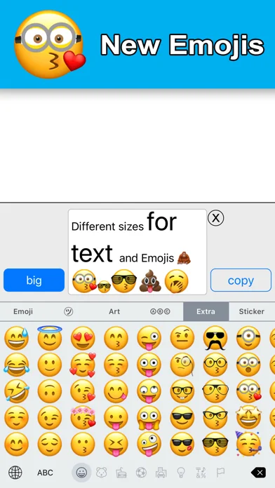 Neue Emoji Tastatur - Smileys