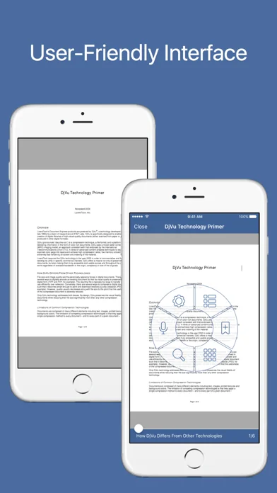 DjVu Reader - Viewer for djvu and pdf formats screenshot 1