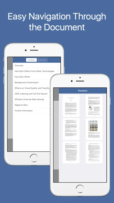DjVu Reader - Viewer for djvu and pdf formats screenshot 2
