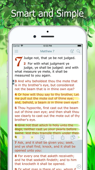 King James Bible with Audio screenshot 1