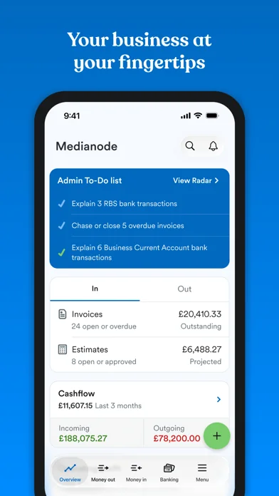FreeAgent Mobile Accounting