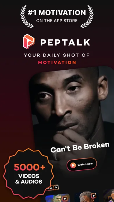 Motivation: daily Peptalk screenshot 1