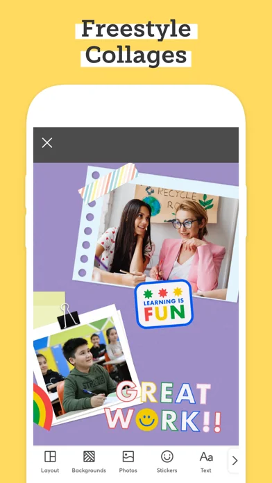 PicCollage EDU Collage Maker screenshot 1