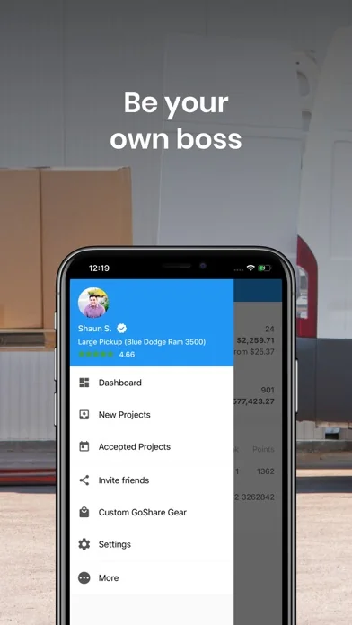 GoShare Driver: Earn Money screenshot 2