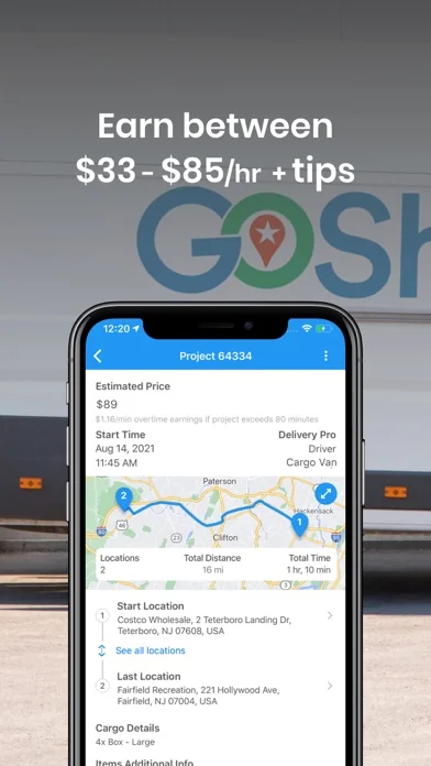 GoShare Driver: Earn Money screenshot 3