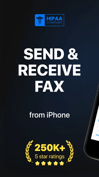 FAX from iPhone - Faxen Senden screenshot 1