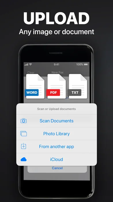 FAX from iPhone - Faxen Senden screenshot 3