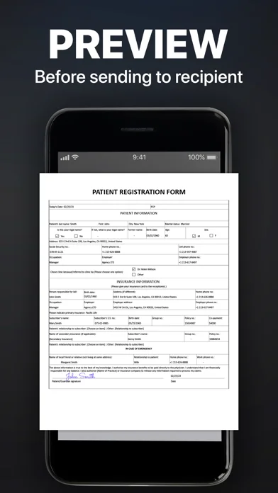 FAX from iPhone - Faxen Senden screenshot 4