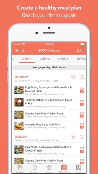 FitMenCook - Healthy Recipes screenshot 3