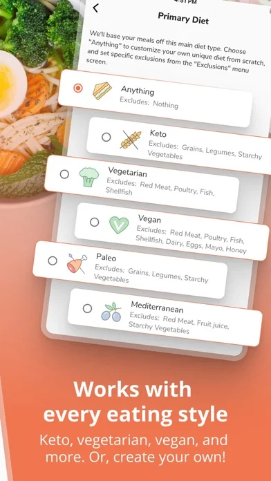 Eat This Much - Meal Planner screenshot 2