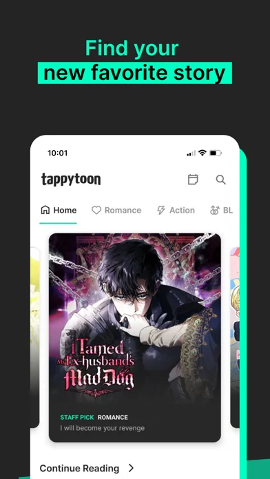 Tappytoon Comics & Webtoons screenshot 3