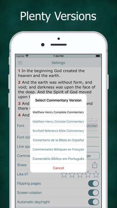 Matthew Henry Bible Commentary screenshot 2