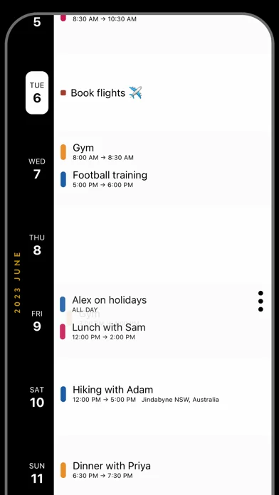 Timepage: Kalender und Planer screenshot 1