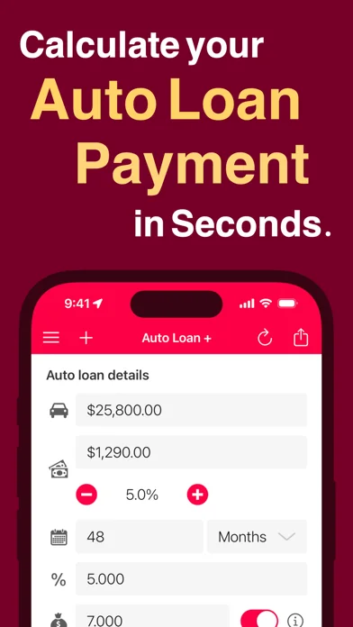 Auto Loan Calculator + screenshot 2