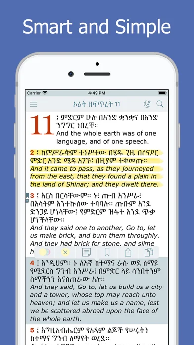 Amharic Holy Bible Ethiopian