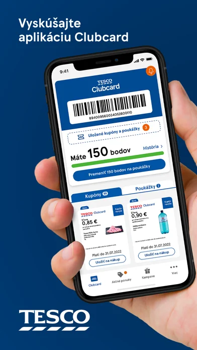 Clubcard Tesco Slovensko