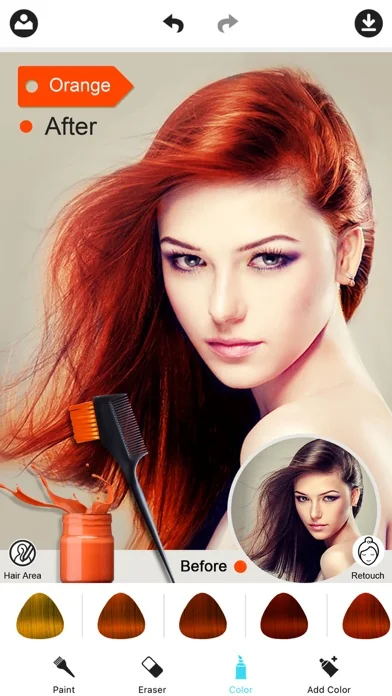 Hair Styles - Cut Swap Salon screenshot 1
