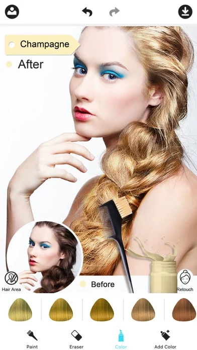Hair Styles - Cut Swap Salon screenshot 2