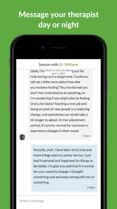 BetterHelp – Online Beratung screenshot 2